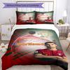 Cristiano Ronaldo 81 Customize Your Name Bedding Set Breathable Duvet Cover with Pillowcases Home Decoration Birthday Gift