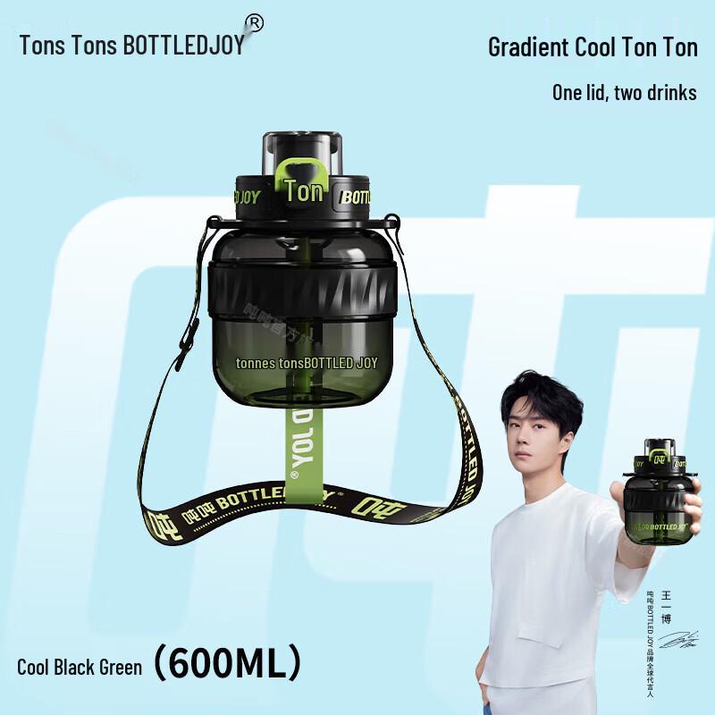 Спортивная бутылка для воды TonTon COOL из Tritan