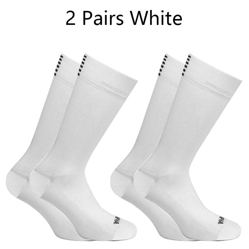 2 Pairs Cycling Socks Men High Quality Professional Competition Brand Sport Riding Soccer Sock Mesh Breathable Road Bicycle Sock