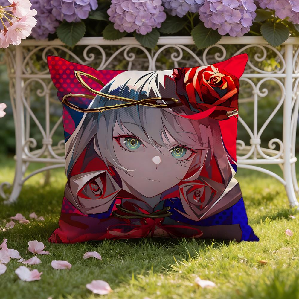 Anime T-Takt Op. Destiny Cushion Cover Home & Car Dual-Scene Pillow Cover: Reversible for Premium Comfort