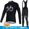 Winter Thermal Fleece Cycling Jersey Bike Men Triathlon Termal Clothing Sets Bicycles Cycle Mtb Man Long Sleeve Clothes 2026 Bib