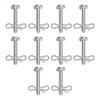 10pack Heavy Duty Metal Shear Pins and Cotter Pins Snow Blower Shear Pins for Snow Blowers Replacement Part