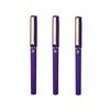 Qiandai Purple Pen Set: 0.7mm & 1.0mm Student Calligraphy and Signature Water-Based Pens