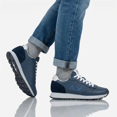 Tom Classic Leather - Męskie Trampki Buty Skórzane Niebieskie Z36105-07 ORYGINALNE