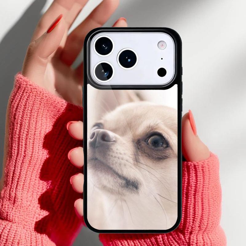 Chihuahua Cute Dog Puppy collage Phone Case for iPhone 17 16 15 14 13 Pro Max Back Cover for 12 11 Pro Coque