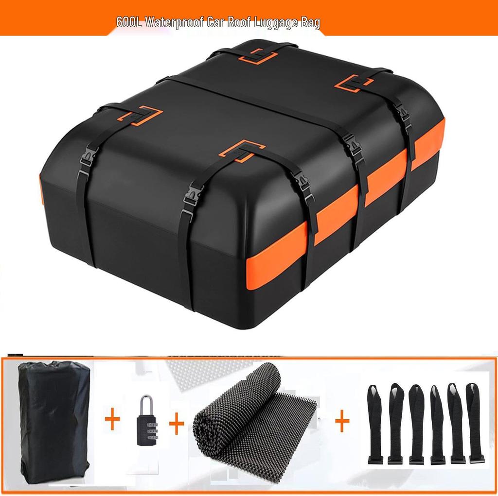 Universal Waterproof Car Roof Luggage Bag for All Vehicles