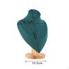 Jewelry Display Mannequin Bust Chain Stand Stable with Base Model Pendant Holder for Show