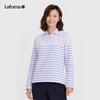 Women's Striped Long-Sleeve Base Layer Top LFTS5CL87