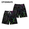 European And American Dark Natural Lightning Element Men'S Casual Shorts Beach Pants