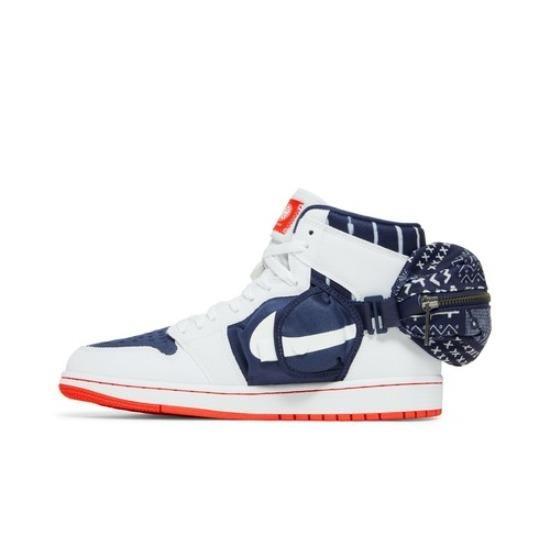 Scarpe da ginnastica Air Jordan 1 Retro High Utility Quai 54 da uomo DV1717-100