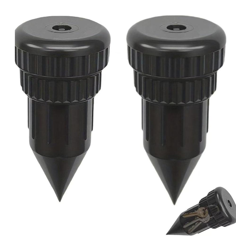 

2pcs Key Hiding Place Box For Outdoor Travel Storage
