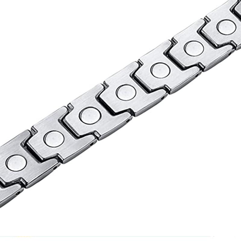 Fashion Mens Women Magnetic Lymph Drainage Magnetic Detox Bracelet Slimming Magnetic Therapy Bracelet Bangle Health Care JewelryGood product