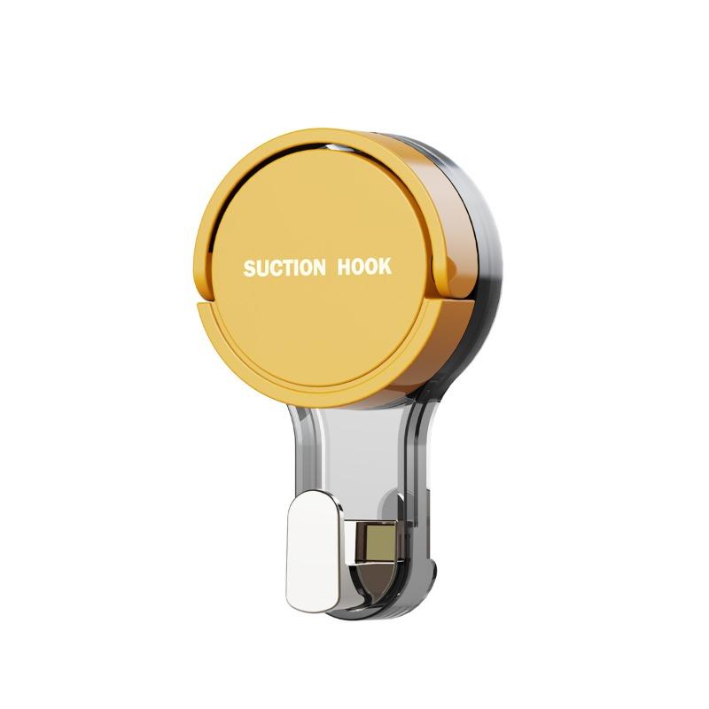 Suction Cup Hooks Vacuum Adhesive No Drill Wall Hanger for Bathroom Kitchen Towel Holder Waterproof Removable Strong Grip