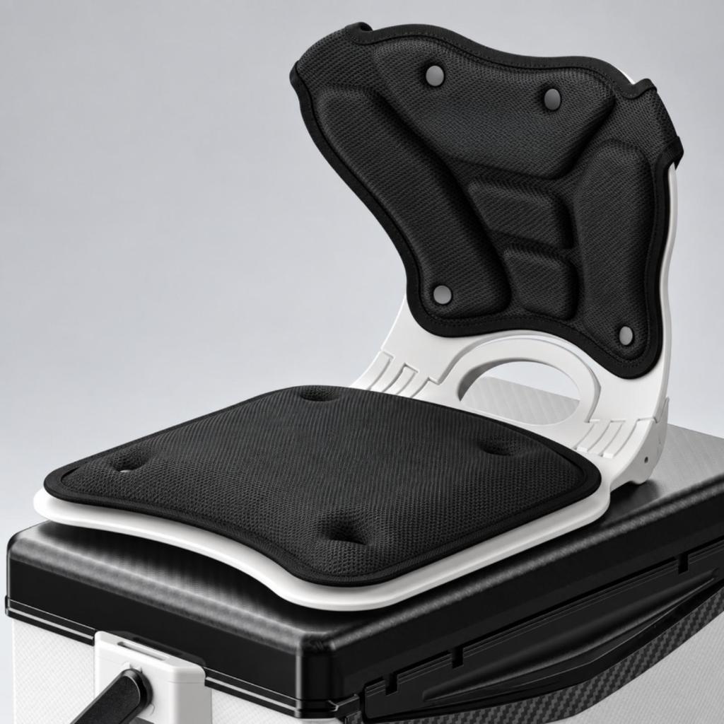 Support Fishing Seat Pad Removable Cleanable Cover for Anglers