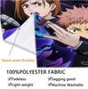 Jujutsu Kaisen Wall Tapestry Aesthetic Wall Hanging Printed Fabric Blanket Decorative Tapestries For Bedroom Living Room Home Decor