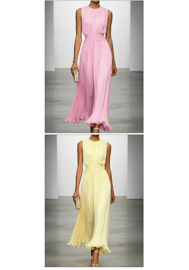 European & American Fashion Sleeveless Slim-fit Elastic Waist Dress - Soft & Comfortable 2026