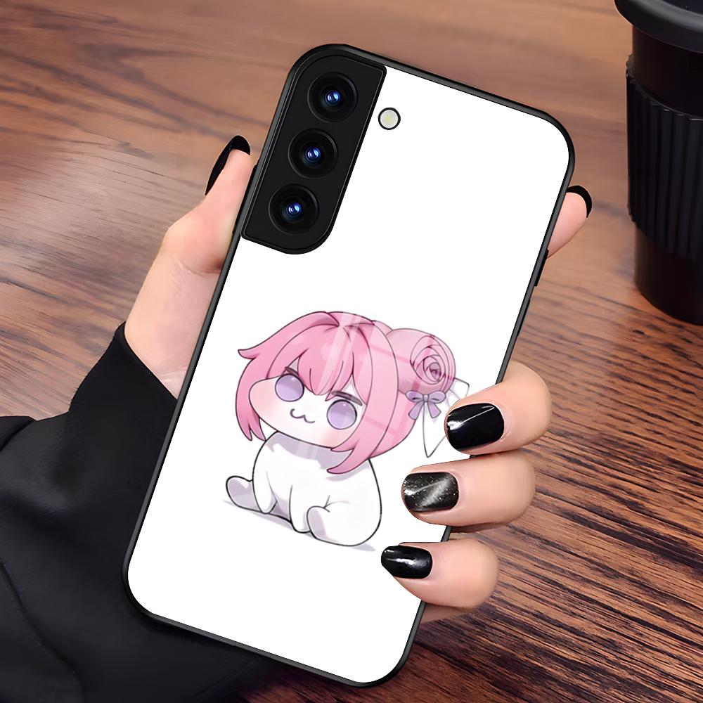 N-NIKKES Doro Phone Case For Samsung A56 A36 A26 A16 A15 A25 A35 A55 A14 A34 A24 A54 Glass Case