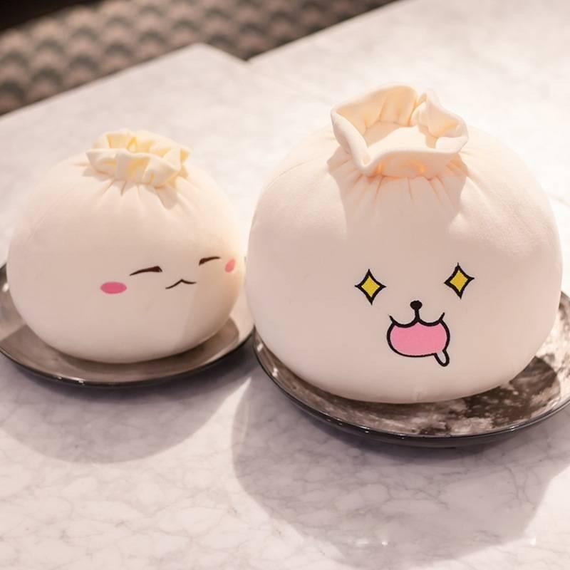 Plush Stuffed Dumpling Toy Pastries Doll Room Decoration Kid Gifts Birthday