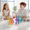 Suction Cup Stretchable Giraffe Toy Stretchable Educational Deformation Animal  Fidget Play