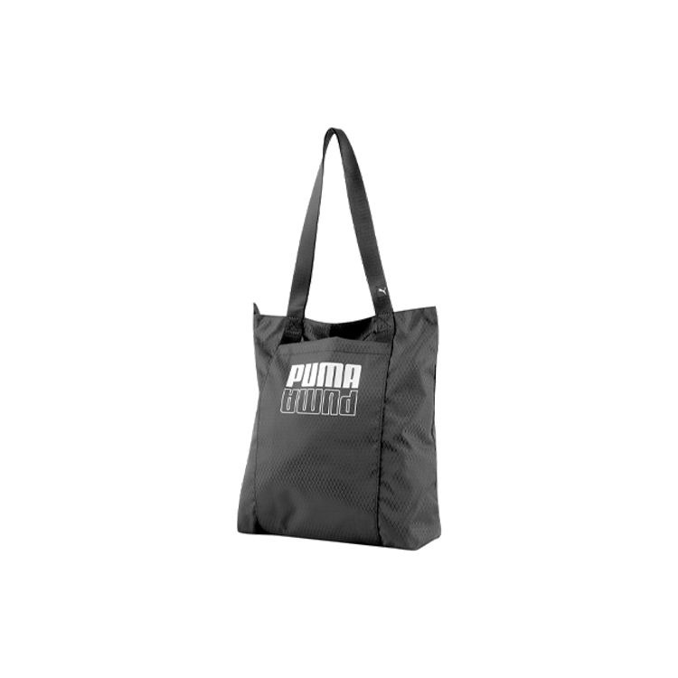 Puma Sports Leisure Fabric Shoulder Bag Women Bags Black 078321-01 Black