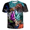 Summer anime Dragon Ball Wukong children's T-shirt summer fashion casual T-shirt boys and girls clothing T-shirt short sleeved