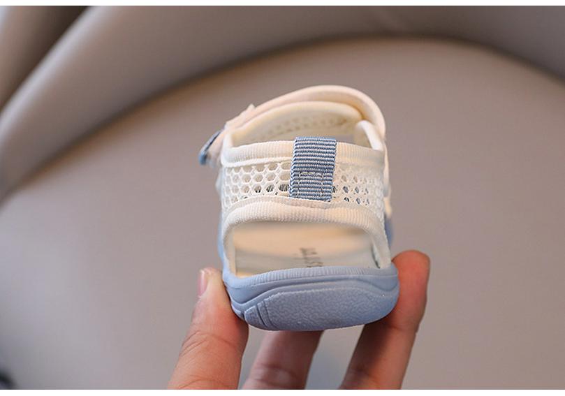 Summer 2026 Baby Girls' Soft Sole Mesh Sandals