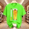Funny Meme Tshirt Cigarette and Beer Humor Joke Print T Shirt Unisex Fashion Casual Short Sleeve Streetwear WoUnisex Clothes Tops