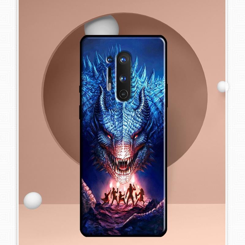 Dragon Cool Art Case For OnePlus 11 10 9 Pro 8T 9RT 10T Ace OnePlus Nord N10 N100 N20 2T CE 2 Lite Cover