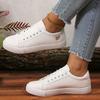 Small White Shoes Female 2025 New Soft Bottom Non-slip Running Student Shoes Casual Hundred with Flat Bottom Basic Students Female Board Shoes