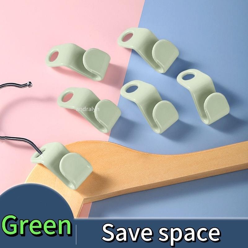 10-30Pcs Clothes Hanger Extenders Hooks Heavy Duty Cascading Connection Hook Space Saving Clothes Organizer Closet Plastic Clips
