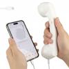 Retro Cell Phone Receiver Mic Microphone Speaker Type-C Wired Telephone Headphone for Cell/Mobile
