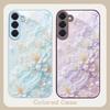 Beautiful white flowers For Samsung S26 S22 S8 S9 S10 S20 Ultra S21 Pro S22 Plus S23 FE S24Ultra S25 Edge S24+ Glass Phone Case