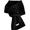 Solid Color Wool Knitted Scarf Thickened Women Winter Neckerchief  Apparel Accessories