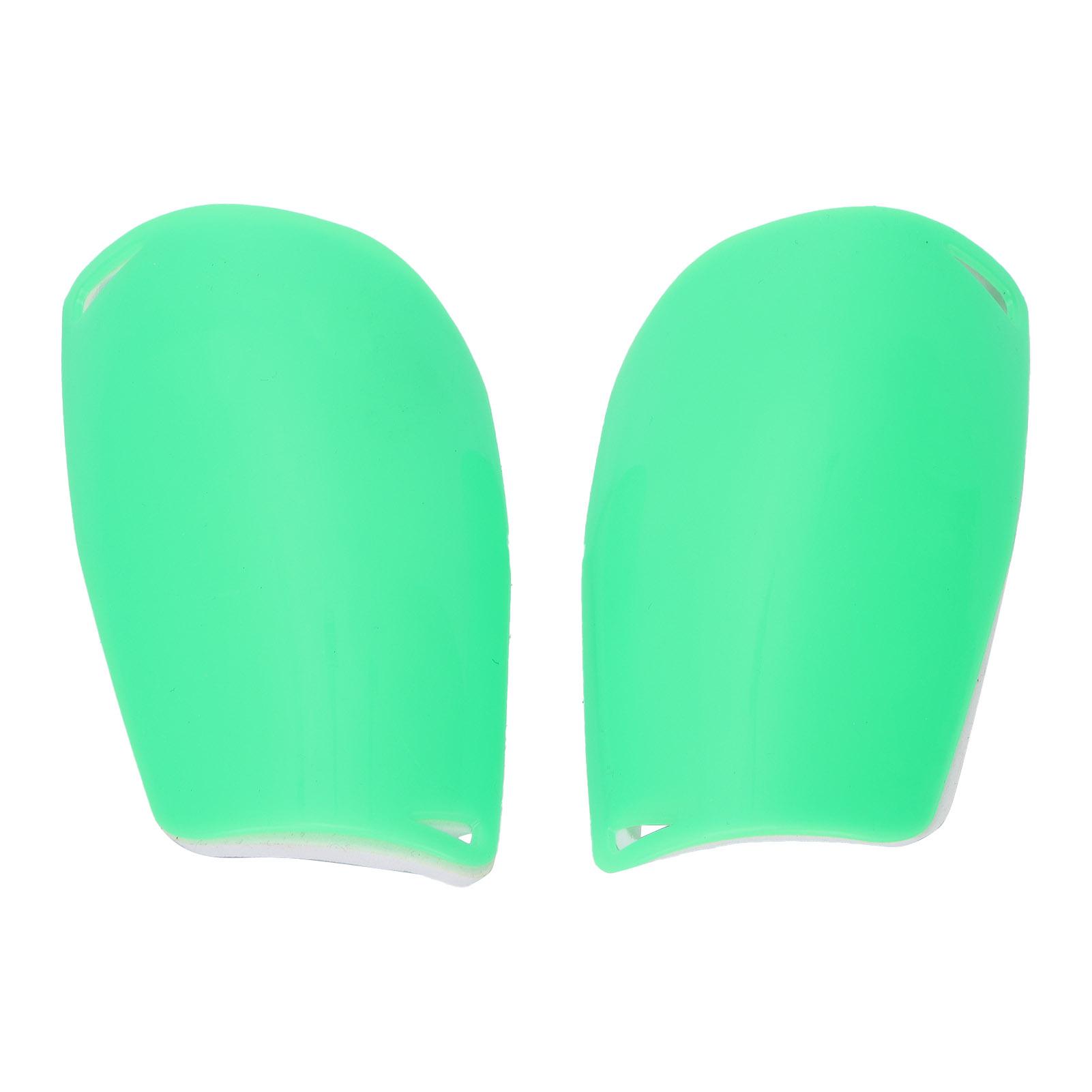 Football Shin Pads Guard Kids Breathable Soccer Protective Leg Protege Training PadsGreen