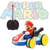 Mario Remote Control Car Cool Stunt Vehicle With Lights And Music Super Mario Kart Toy Plastic)