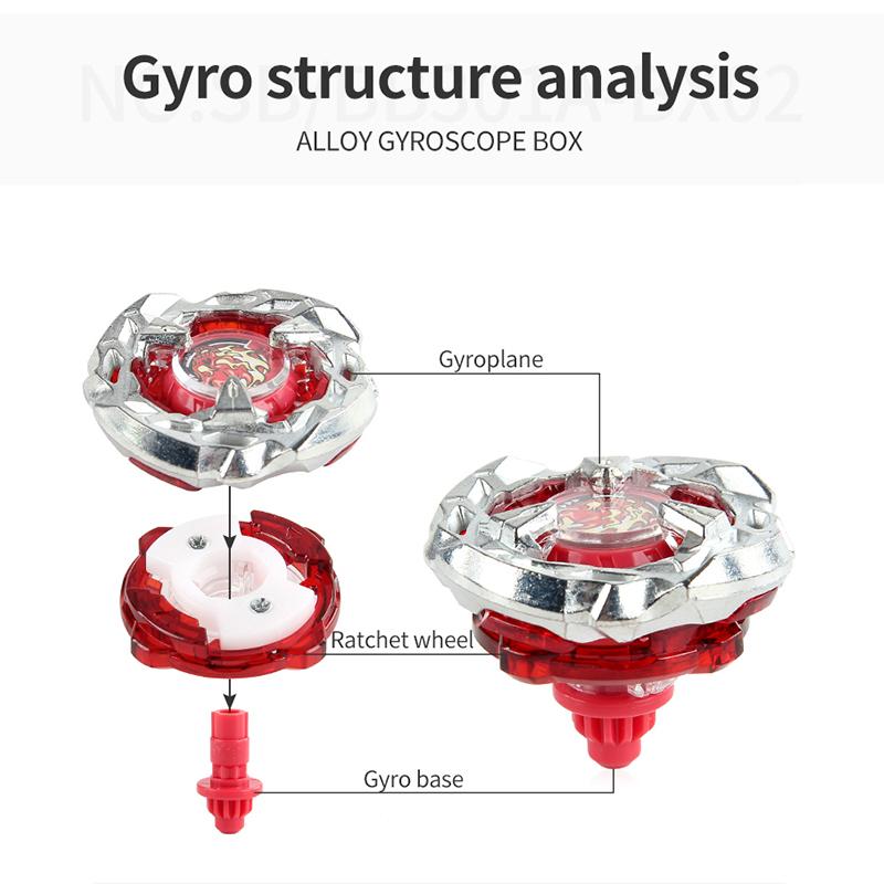 Gyro Toy Rotating Metal Gyroscope With Pull Wire BX-00, BX-45 Gyro Combat Toy BX Series Launcher Accessory Part