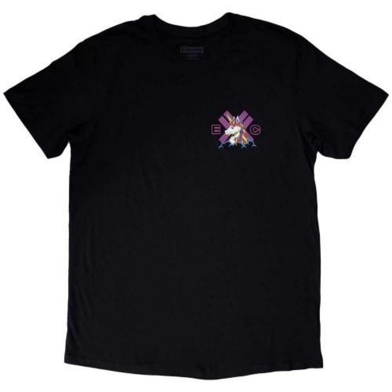

Electric Callboy Unisex Adult Spaceman Unicorn T-Shirt S чёрный
