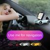 2 Pcs Navigation Holder Car Mobile Phone Holder Foldable Car Ornaments  Gift