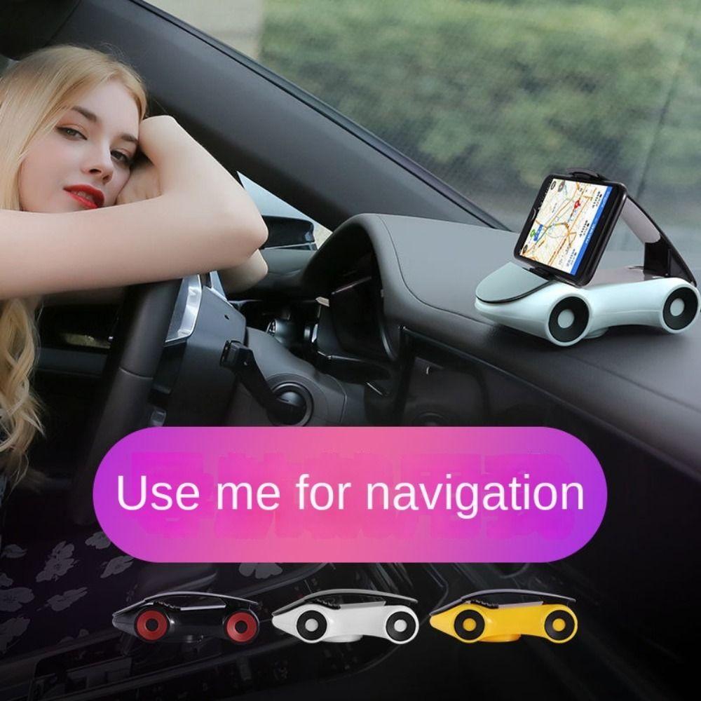 2 Pcs Navigation Holder Car Mobile Phone Holder Foldable Car Ornaments  Gift