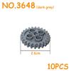 MOC Technical Parts Gear Bulk Bricks Assemble Particles DIY High-tech Building Blocks Compatible All Brand Car Model Accessories