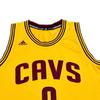 Adidas X NBA Collaboration Cavaliers Swingman Fan Edition Kevin Love 0 Sleeveless Soft Stylish Sports Jersey Unisex Jersey Yellow 7470A-3CC-K92630