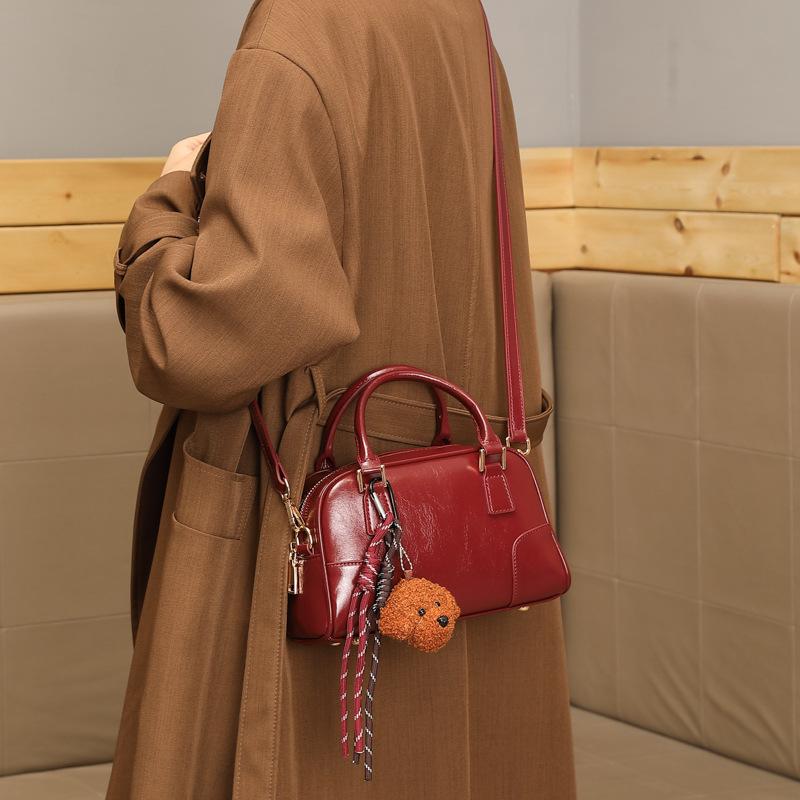 High-End Bowling Handtasche, Umhängetasche und High-End Pendler Ein-Schultertasche