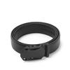 Swimming Black Automatic Buckle Open Side Two Ayer Cowhide Belt Business Casual Men's Trendy Belt