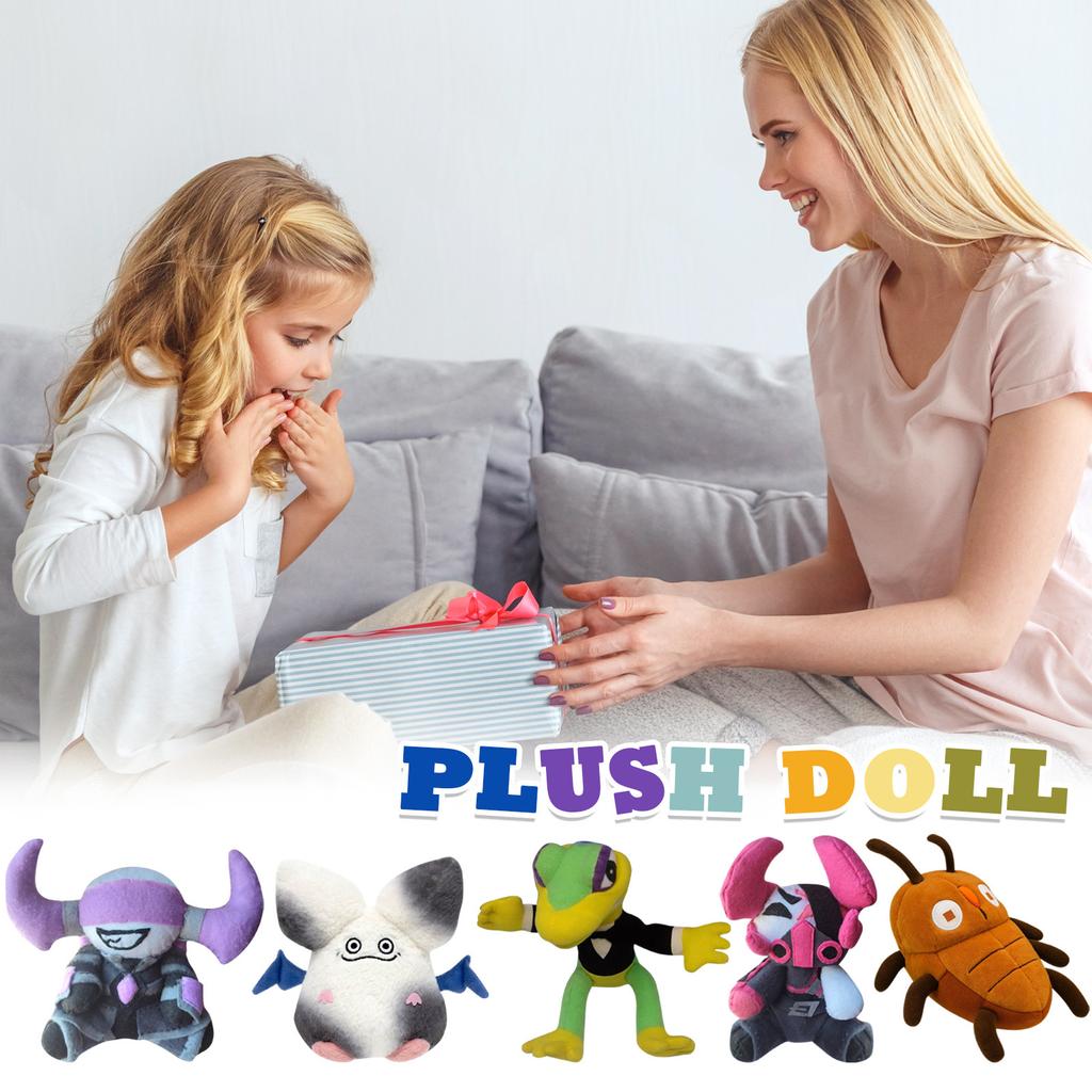 Plyšová Panenka, Dárek Hračka, Kreslený, Dětská Hadrová Panenka, Dětský Dárkový Polštář(Žádný standard)