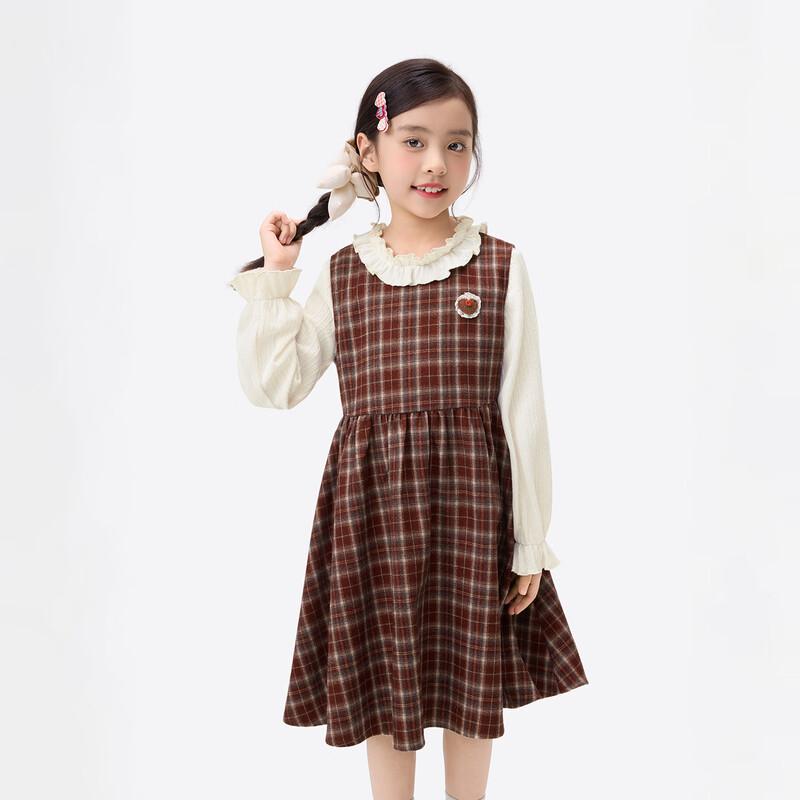 Girls  Sweet Lace Sleeveless A-line Dress 120