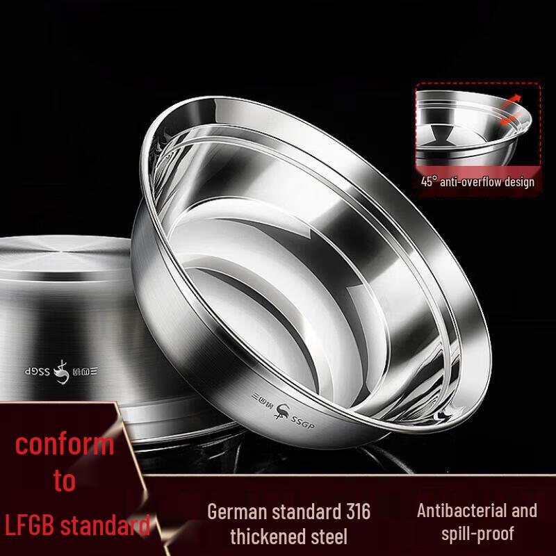 SSGP 316 Stainless Steel Mixing Bowl Set