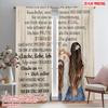 2pcs,2D Plane Printing Popular Curtains Mothers Love Versatile Polyester (without Rod) Festive Perfect for Bedroom Living Room