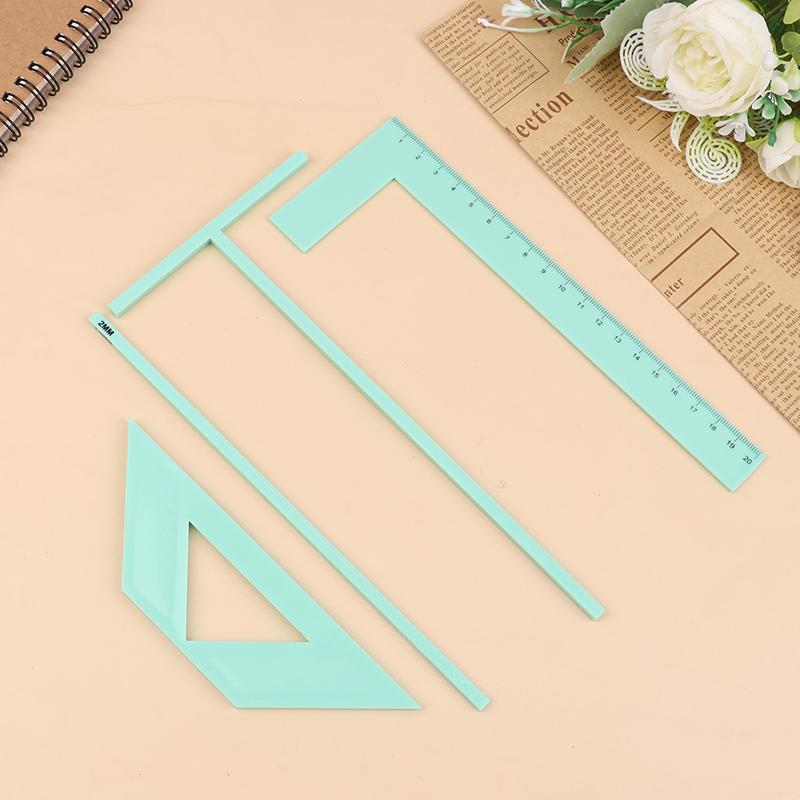 Bookbinding Easy Scrapbooking Tool Plastic Positioner Ruler For Efficient Production Convenient Binding Device For Handbook