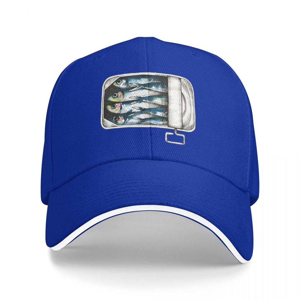 Packed Like Sardines Baseball Cap Sports Sunhat Sunscreen Women Hats Mens