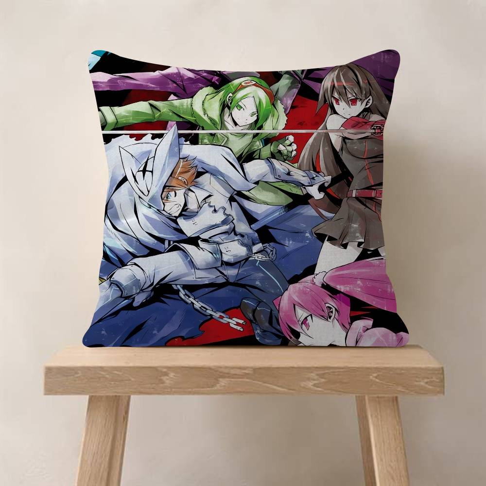 Anime A-Akame Ga Kill Maple Design Cushion Cover Happy Autumn Harvest Decor Holiday Decorati Pillow Cover